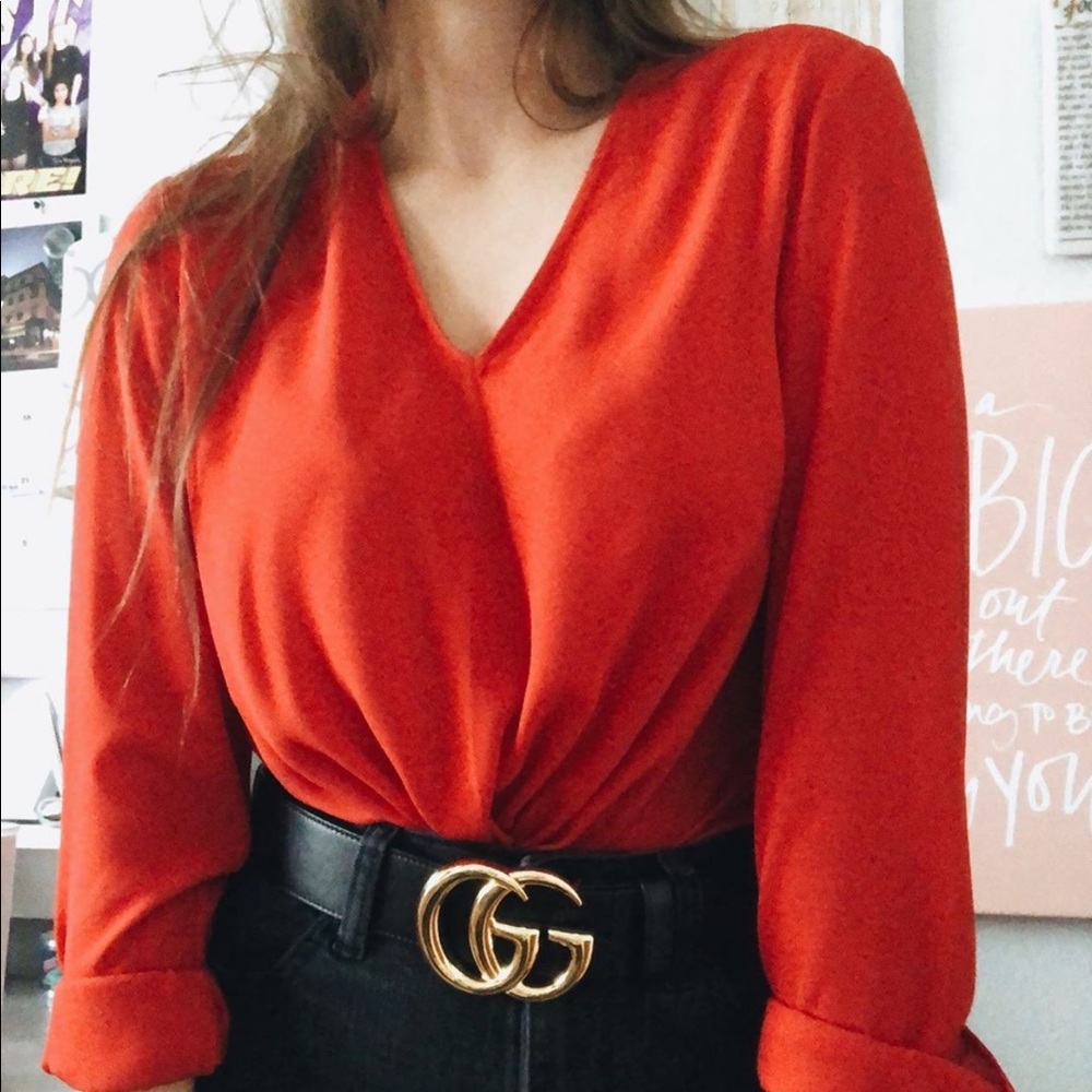 Red Express Shirt - Picture 3 of 4